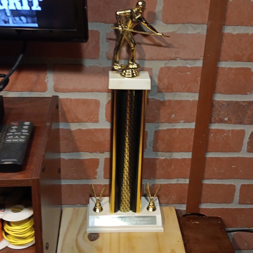 1st Place Billiard Tophy